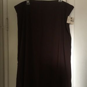 Dark brownish skirt NEW
